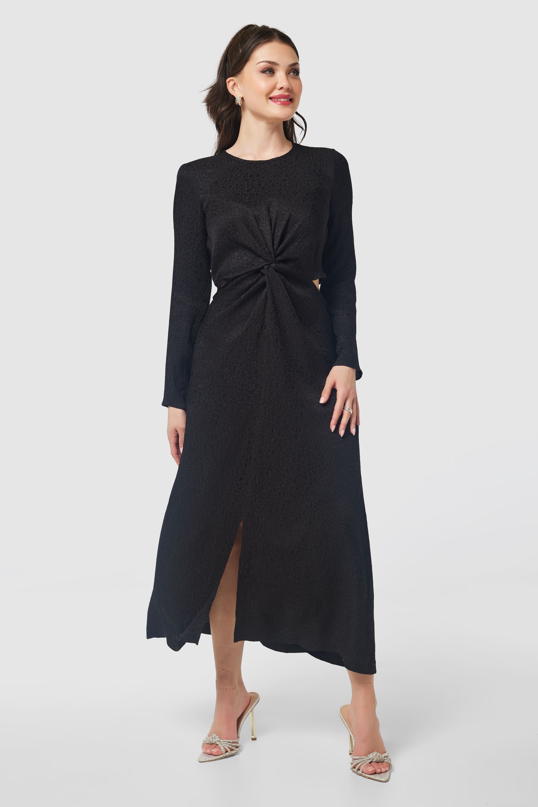 Closet asymmetric hem dress clearance