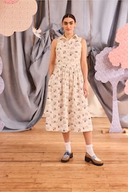 Cath Kidston White Paddington Bear Shirt Dress - Image 1 of 10