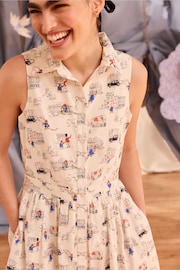 Cath Kidston White Paddington Bear Shirt Dress - Image 9 of 10