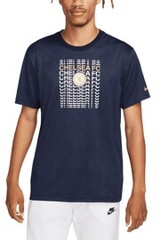 Nike Blue Chelsea Repeat T-Shirt - Image 1 of 2