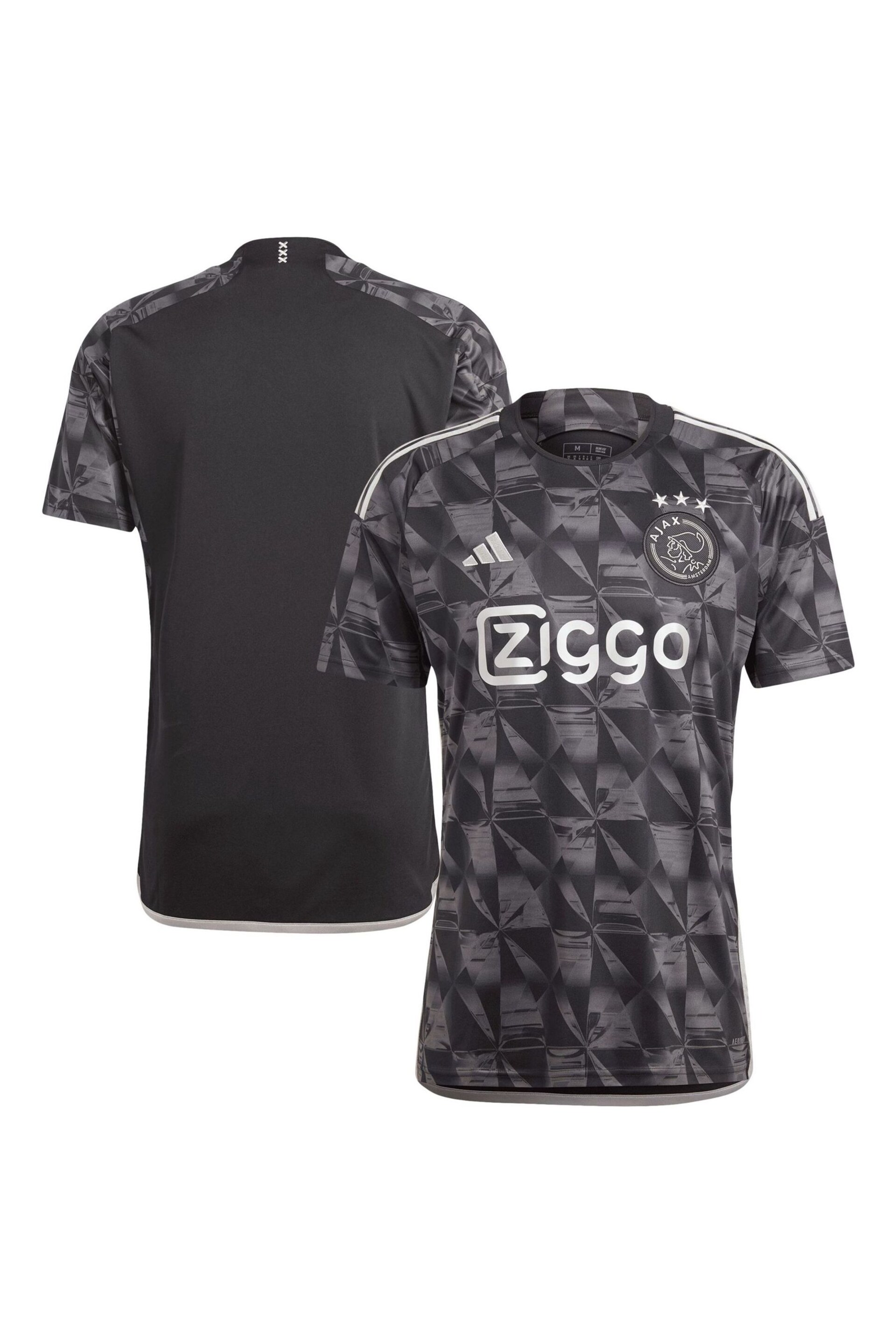 adidas Black Ajax Third Shirt 2023-24 - Image 1 of 3