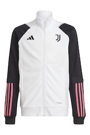 adidas White Juventus Training Tracksuit Kids - Image 2 of 2