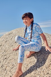 Blue Sunsafe Swim Leggings (3-16yrs) - Image 2 of 8