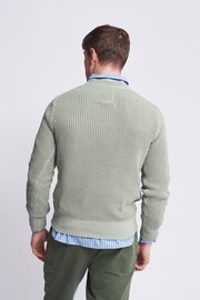 Aubin Martin Ribbed Crew Jumper - Image 2 of 6