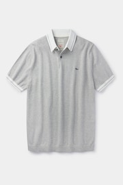 Aubin Dryden Knitted Cashmere Blend Polo Shirt - Image 6 of 7