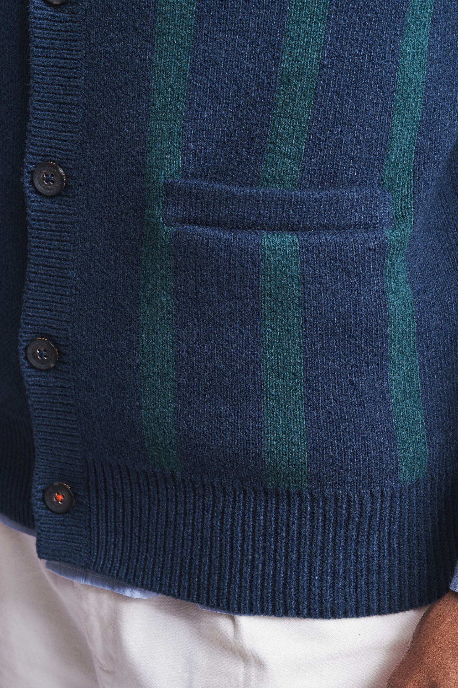 Aubin Henderson Striped Cardigan - Image 5 of 7