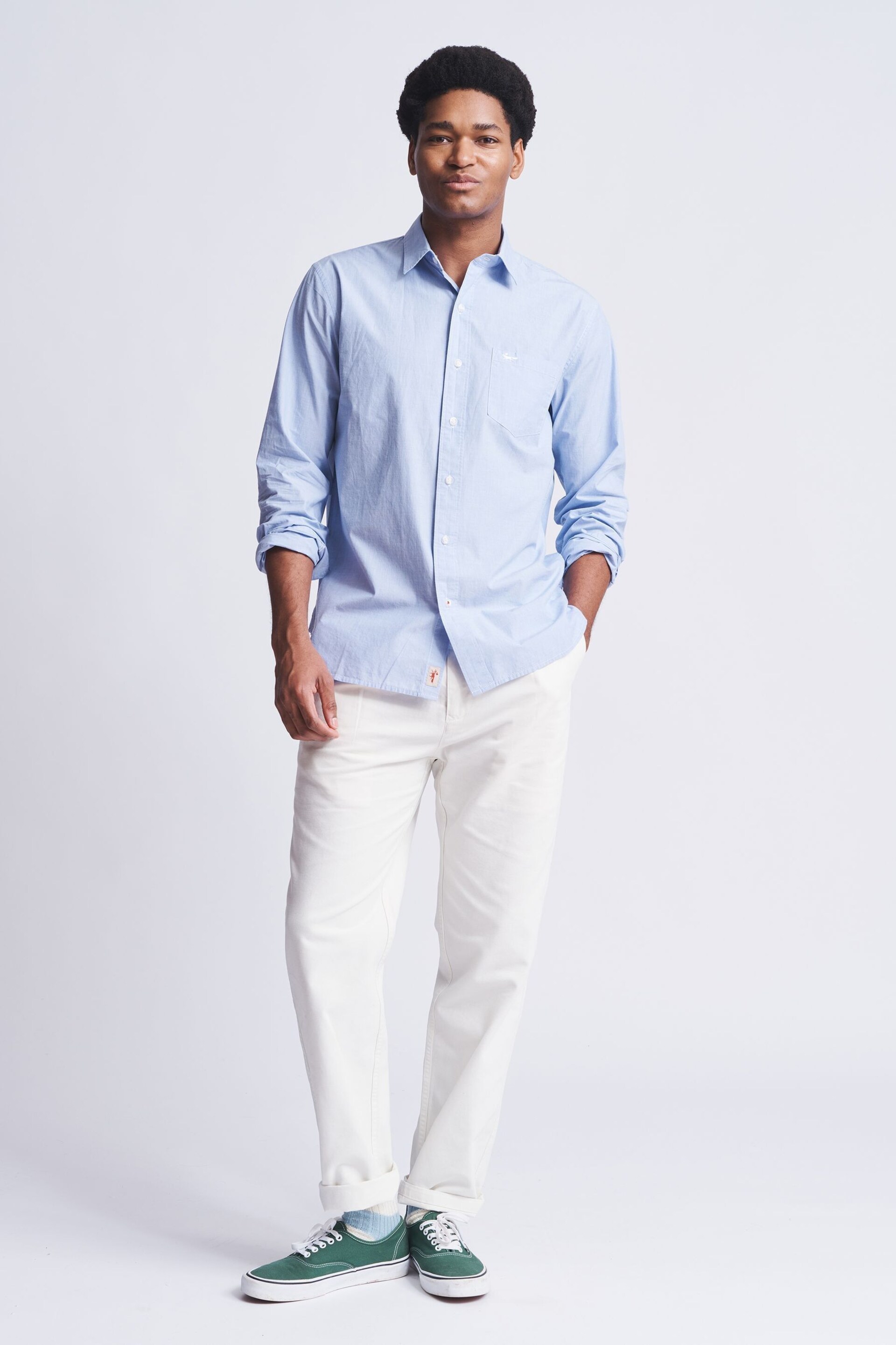 Aubin Gladstone Poplin Shirt - Image 6 of 7