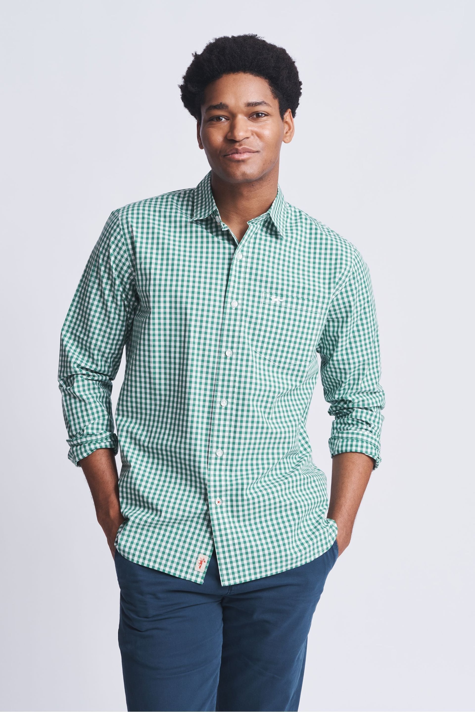 Aubin Gladstone Poplin Shirt - Image 1 of 6