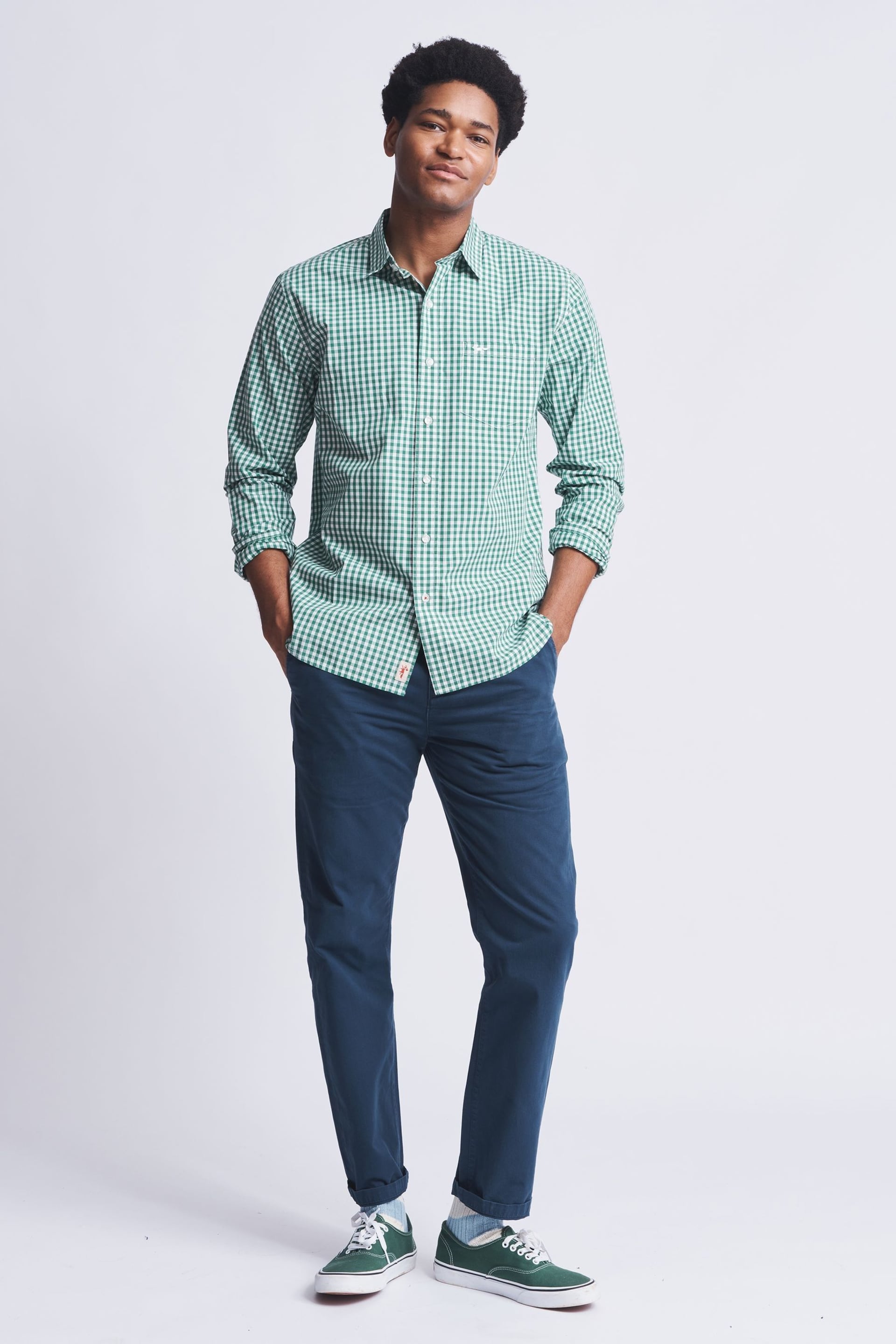 Aubin Gladstone Poplin Shirt - Image 3 of 6