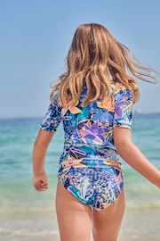 Purple Tropical Rash Vest (3-16yrs) - Image 3 of 8