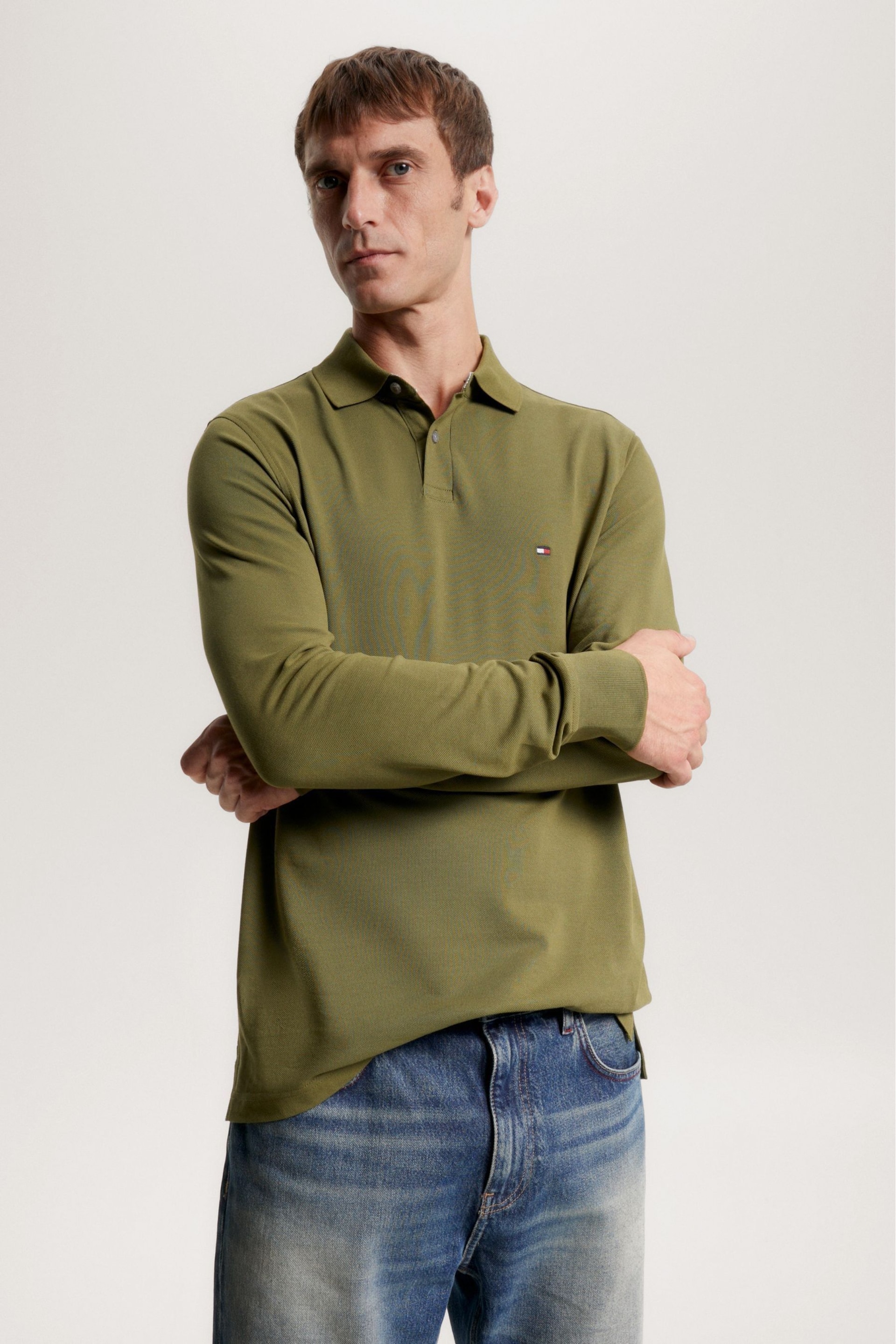 Tommy Hilfiger 1985 Regular Long Sleeve Polo Shirt - Image 1 of 5