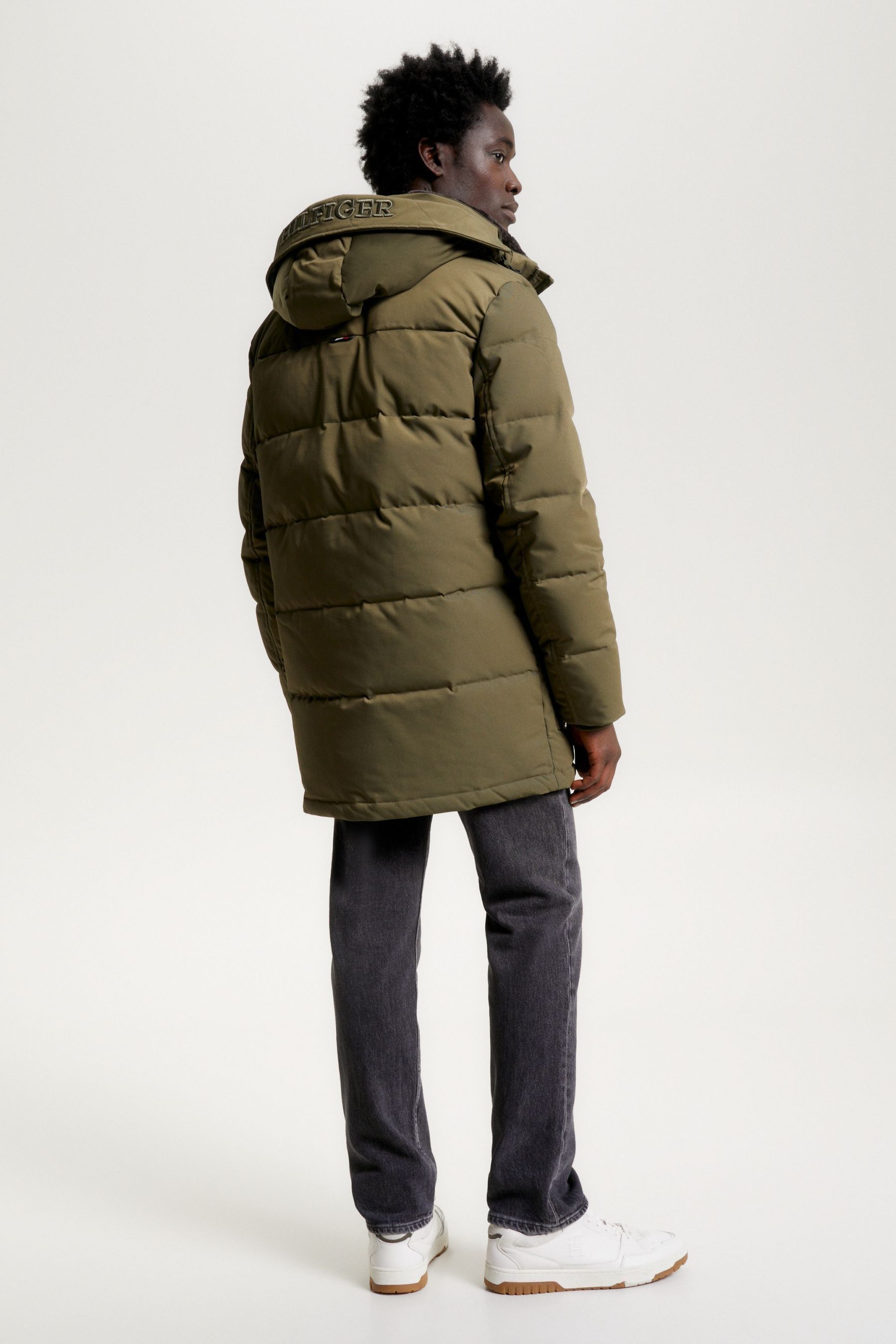 Buy Tommy Hilfiger Green Rockie Utility Parka Coat Jacket from Next Luxembourg