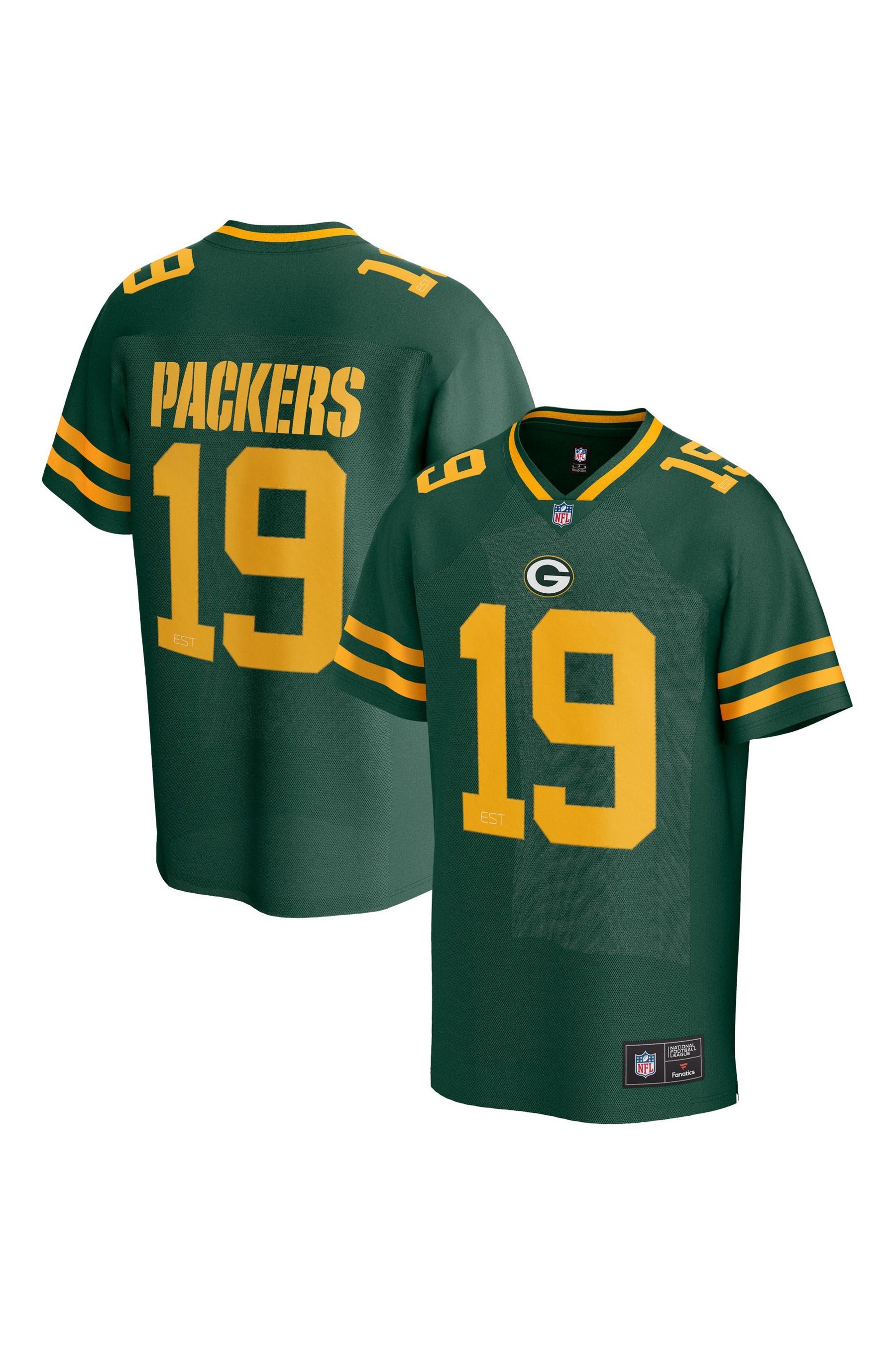 Buy Fanatics Green Bay Packers NFL Core Foundations Jersey from the Next UK online shop