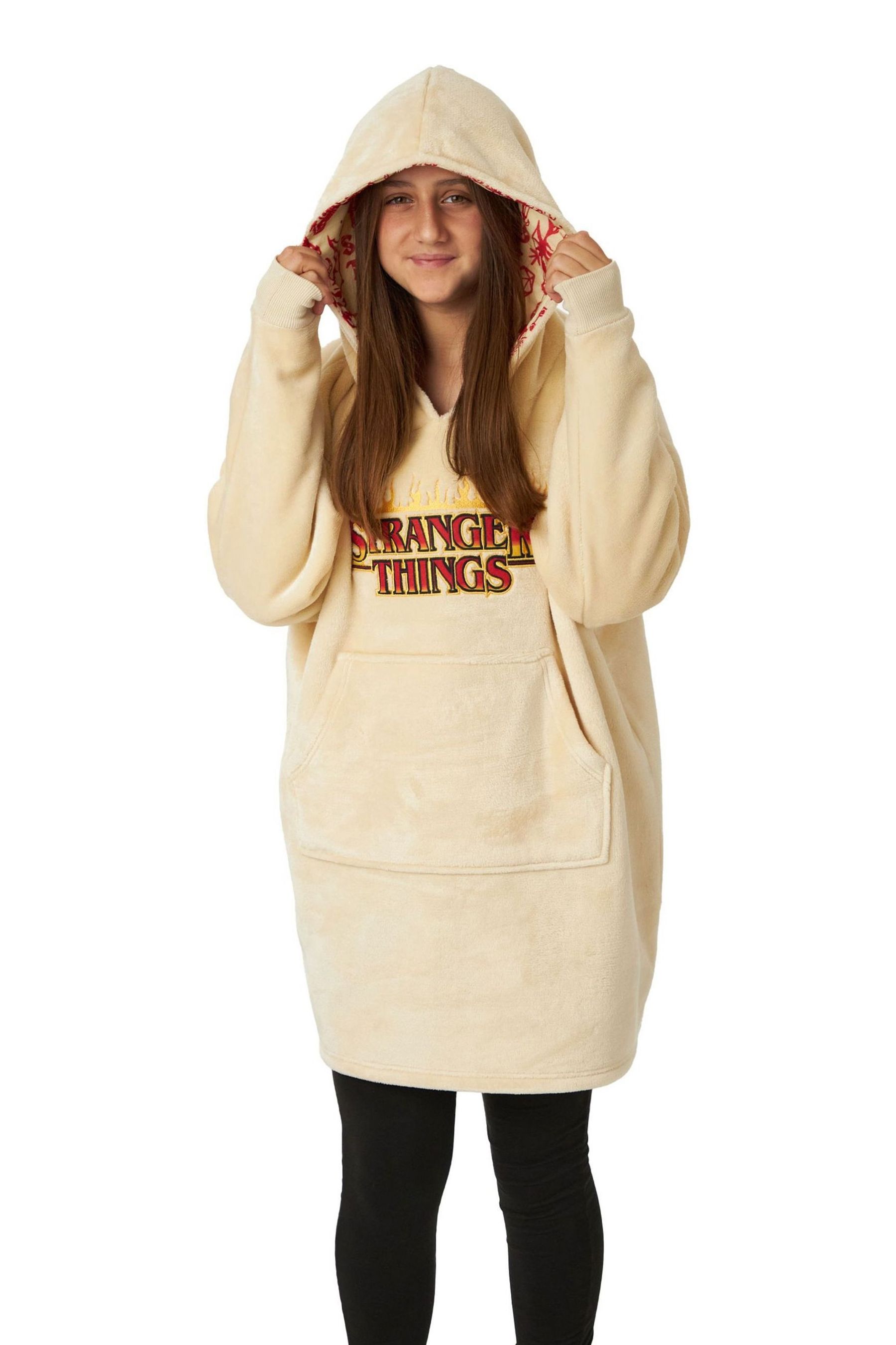 Stranger things oversized hoodie on sale