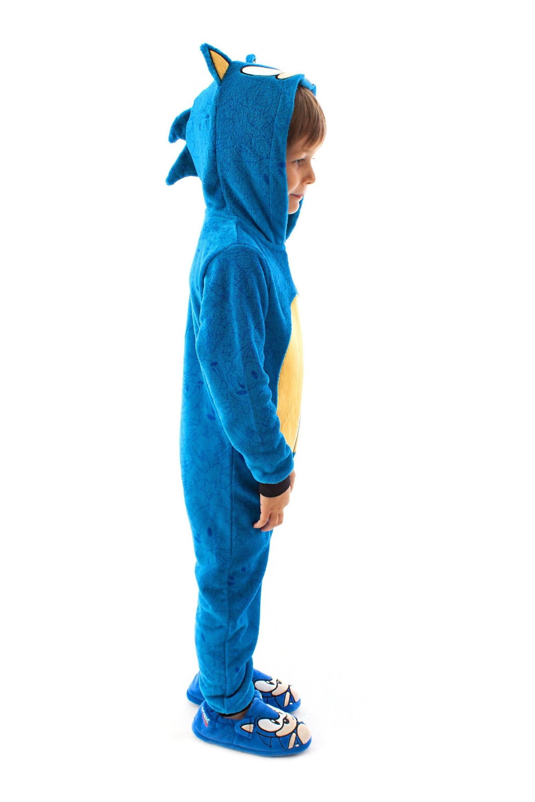 Buy Vanilla Underground Blue Sonic Fleece Onesie All In One from the Next UK online shop