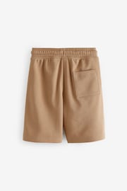 Grey/Stone 2 Pack Basic Jersey Shorts (3-16yrs) - Image 4 of 5