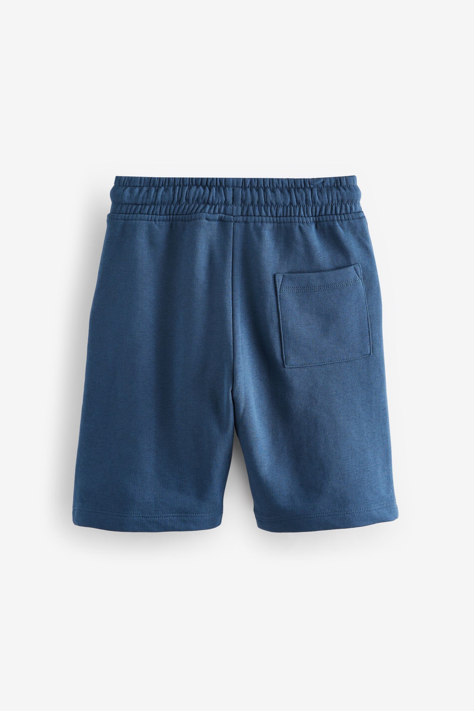 Green/Blue 2 Pack Basic Jersey Shorts (3-16yrs) - Image 2 of 3