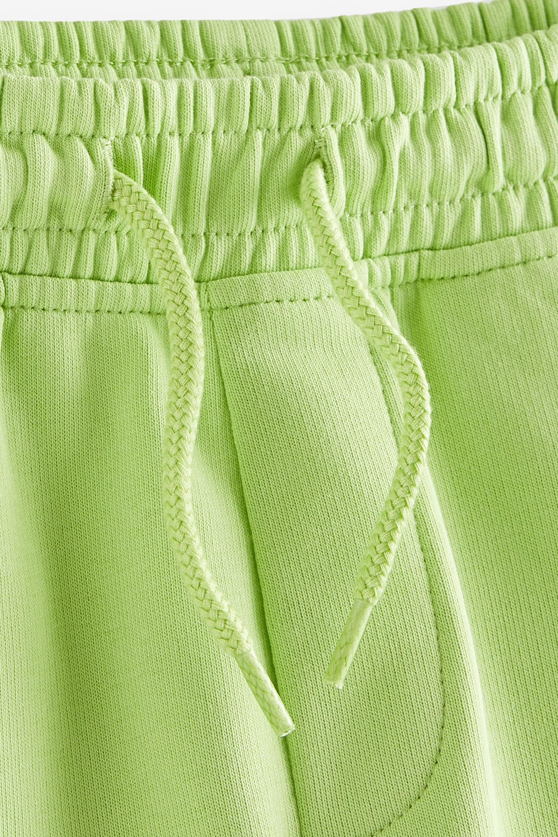 Green/Blue 2 Pack Basic Jersey Shorts (3-16yrs) - Image 3 of 3