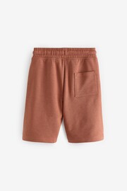 Brown Rust 1 Pack Basic Jersey Shorts (3-16yrs) - Image 2 of 3