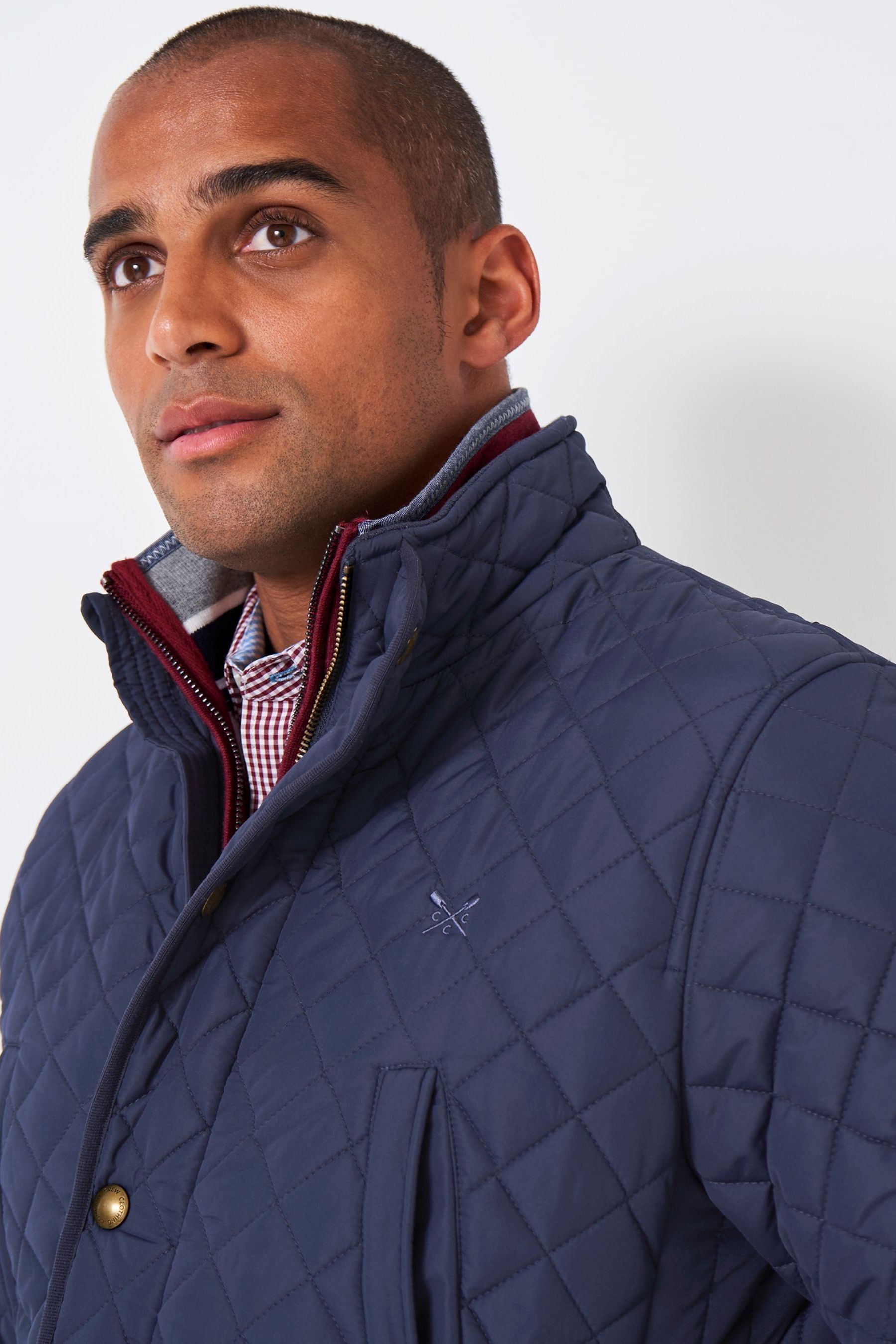 Navy blue casual coat store