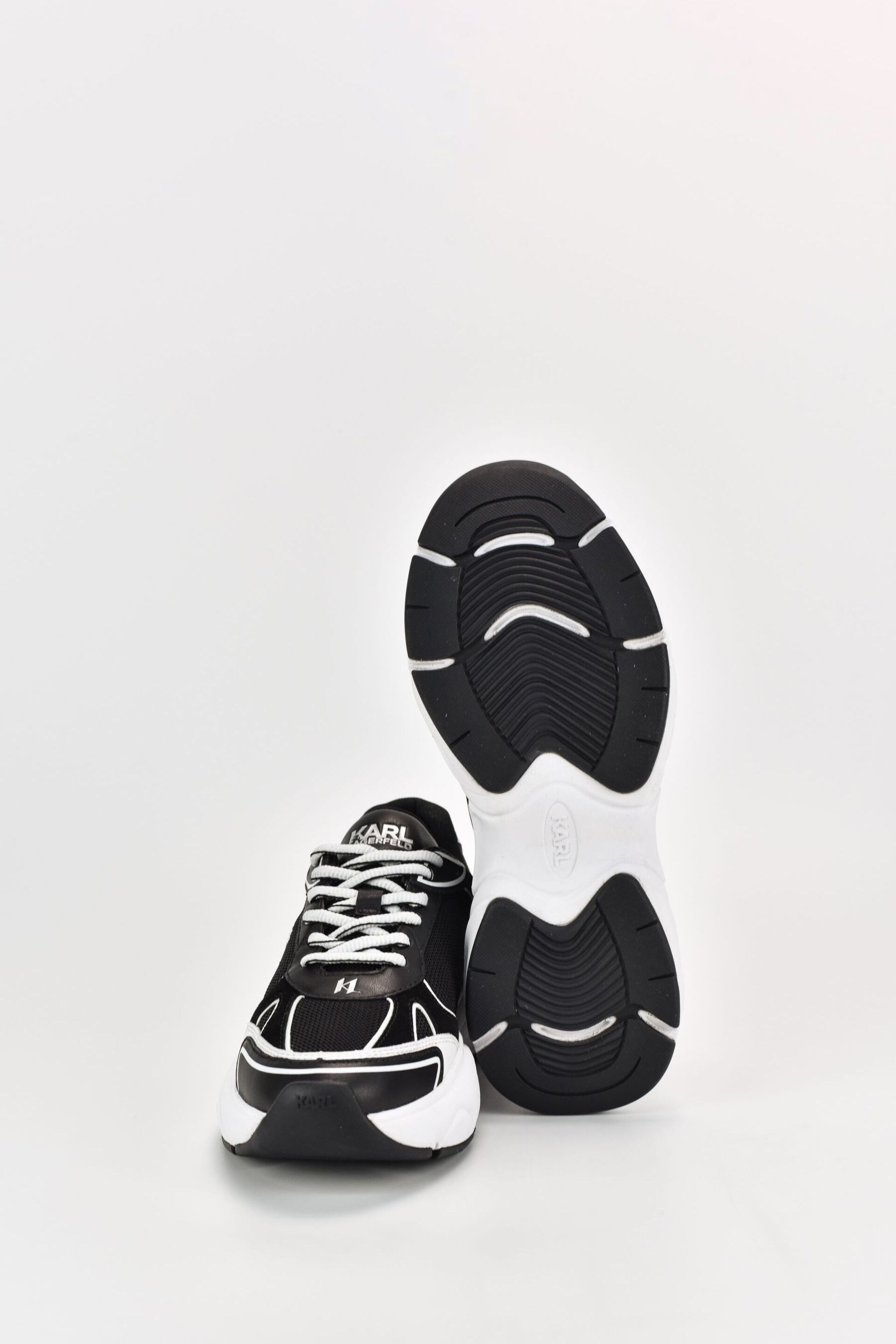Karl Lagerfeld Komet Leather Mix Trainers - Image 5 of 5