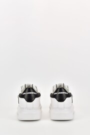 Karl Lagerfeld Kapri Karl NFT Low Lace White Trainers - Image 4 of 5