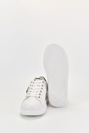 Karl Lagerfeld Kapri Karl NFT Low Lace White Trainers - Image 5 of 5