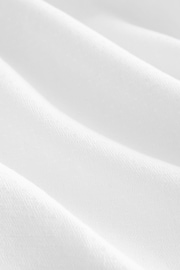 White Textured Linen Blend Shirt - Image 7 of 7