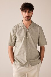 Sage Green Short Sleeve Shirt - Image 3 of 7