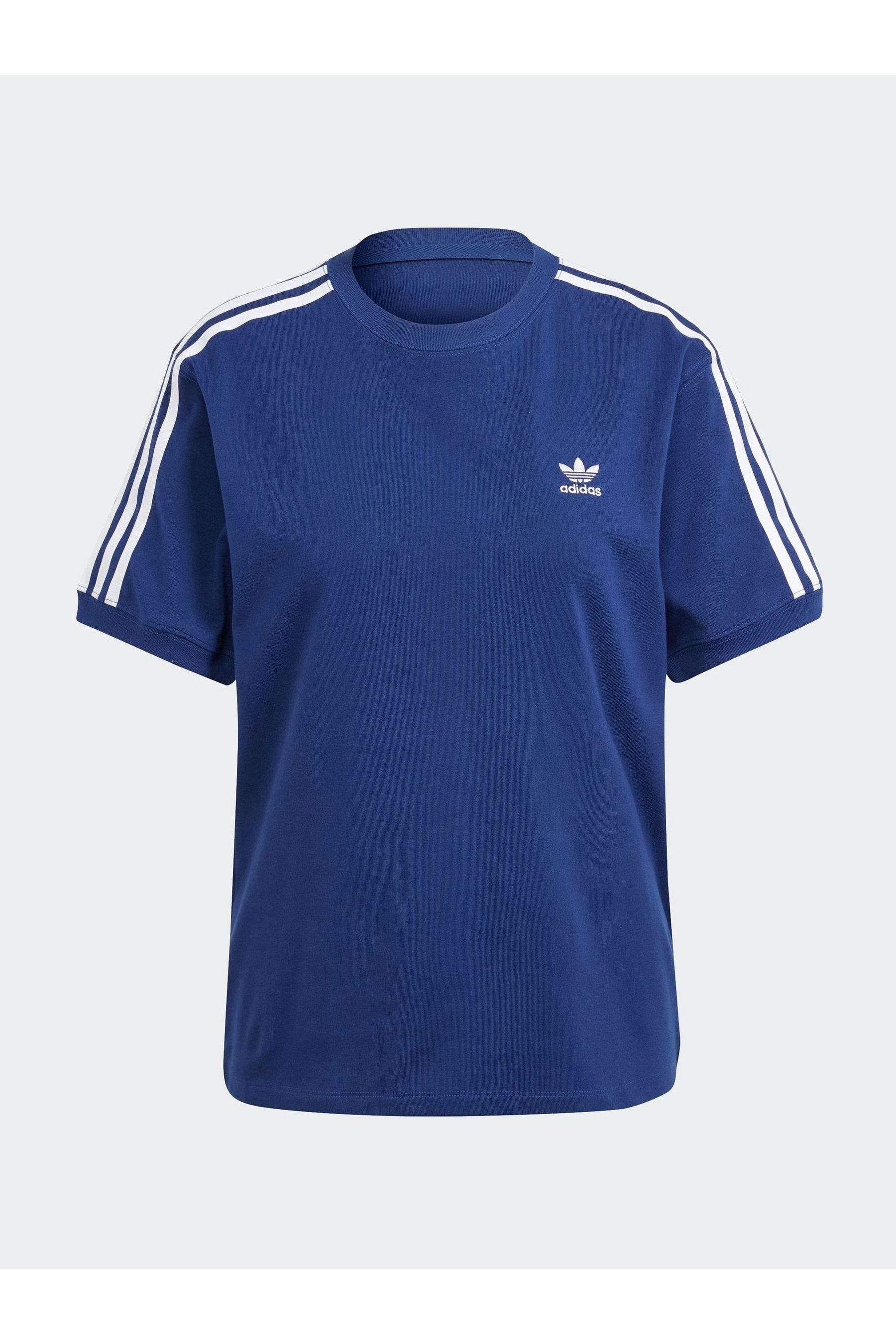 adidas Originals Navy 3 Stripe T Shirt