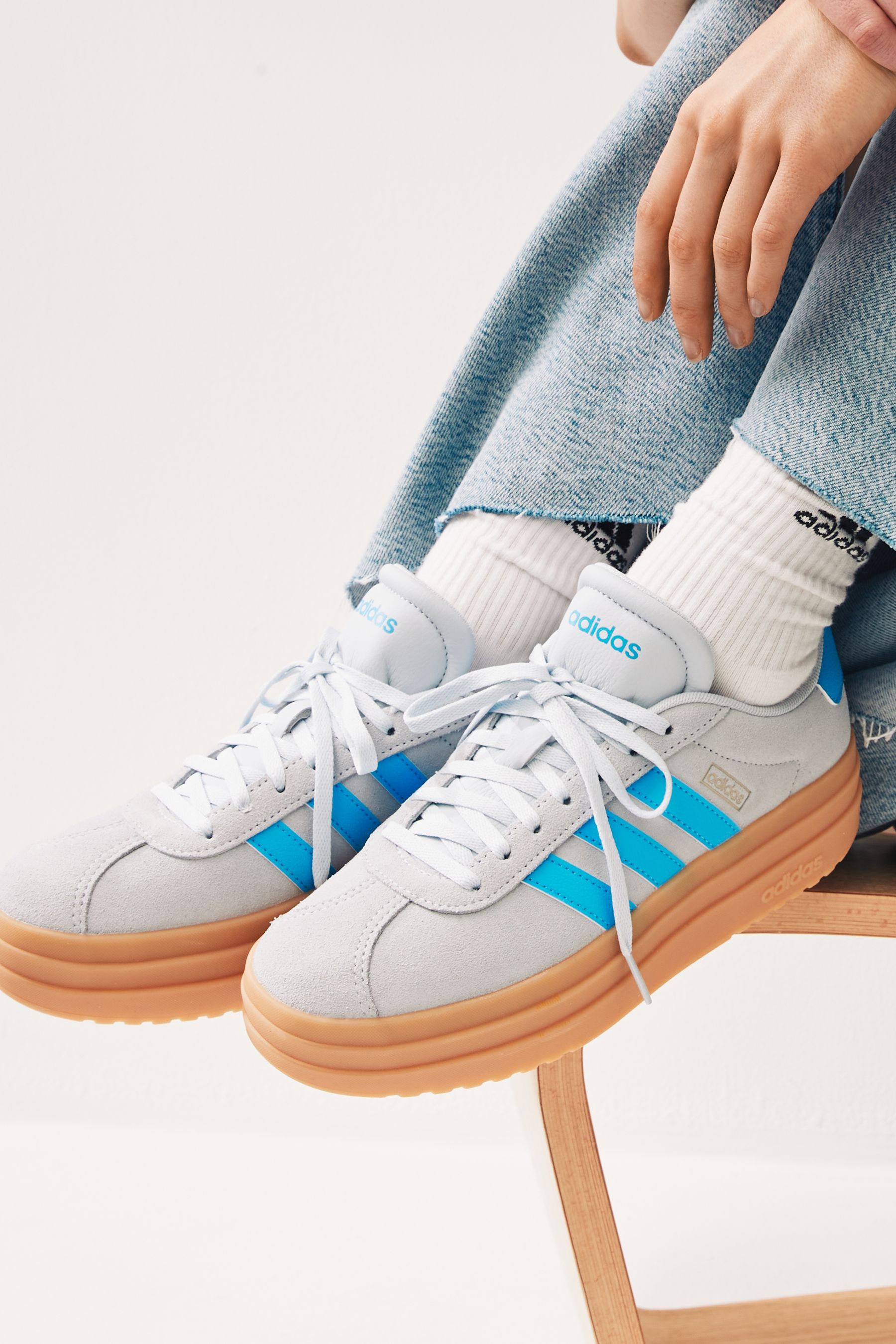 Adidas nursery trainers top