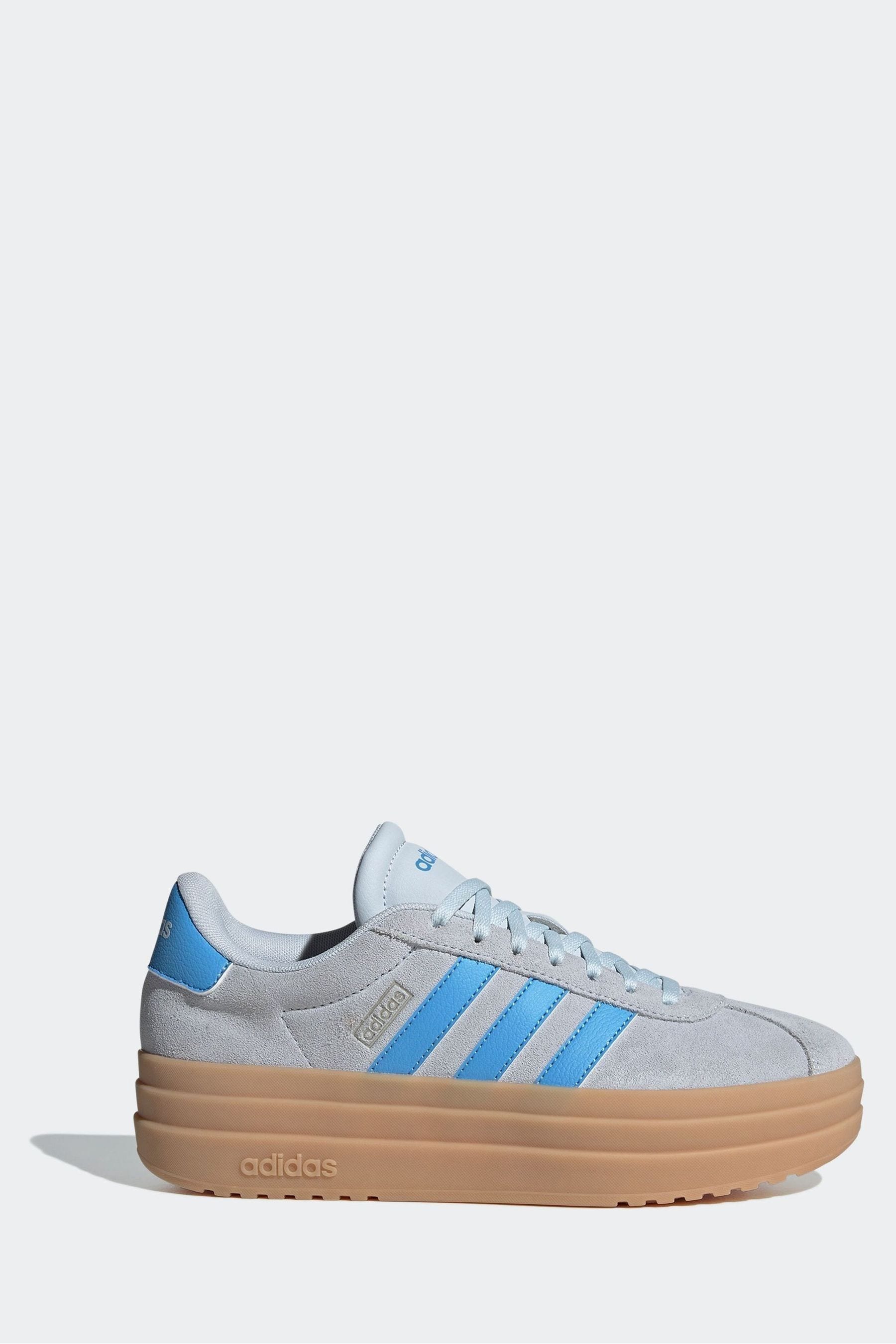 Adidas grey and blue online