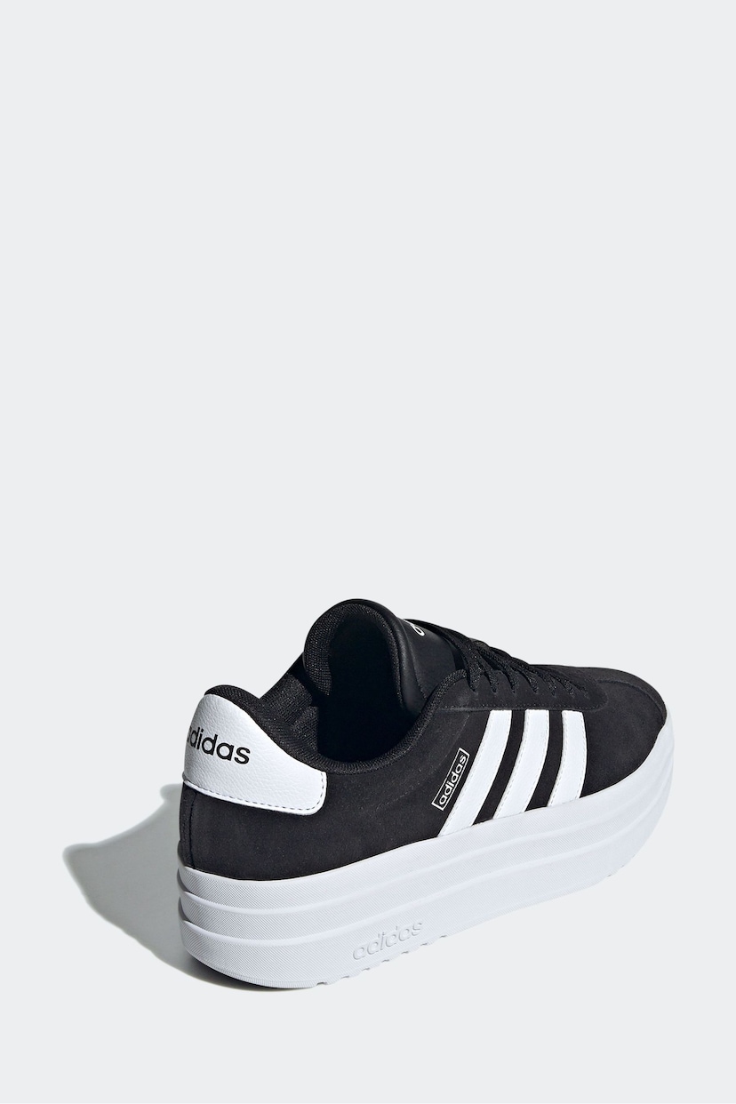 adidas Black/White Vl Court Bold Trainers - Image 7 of 12