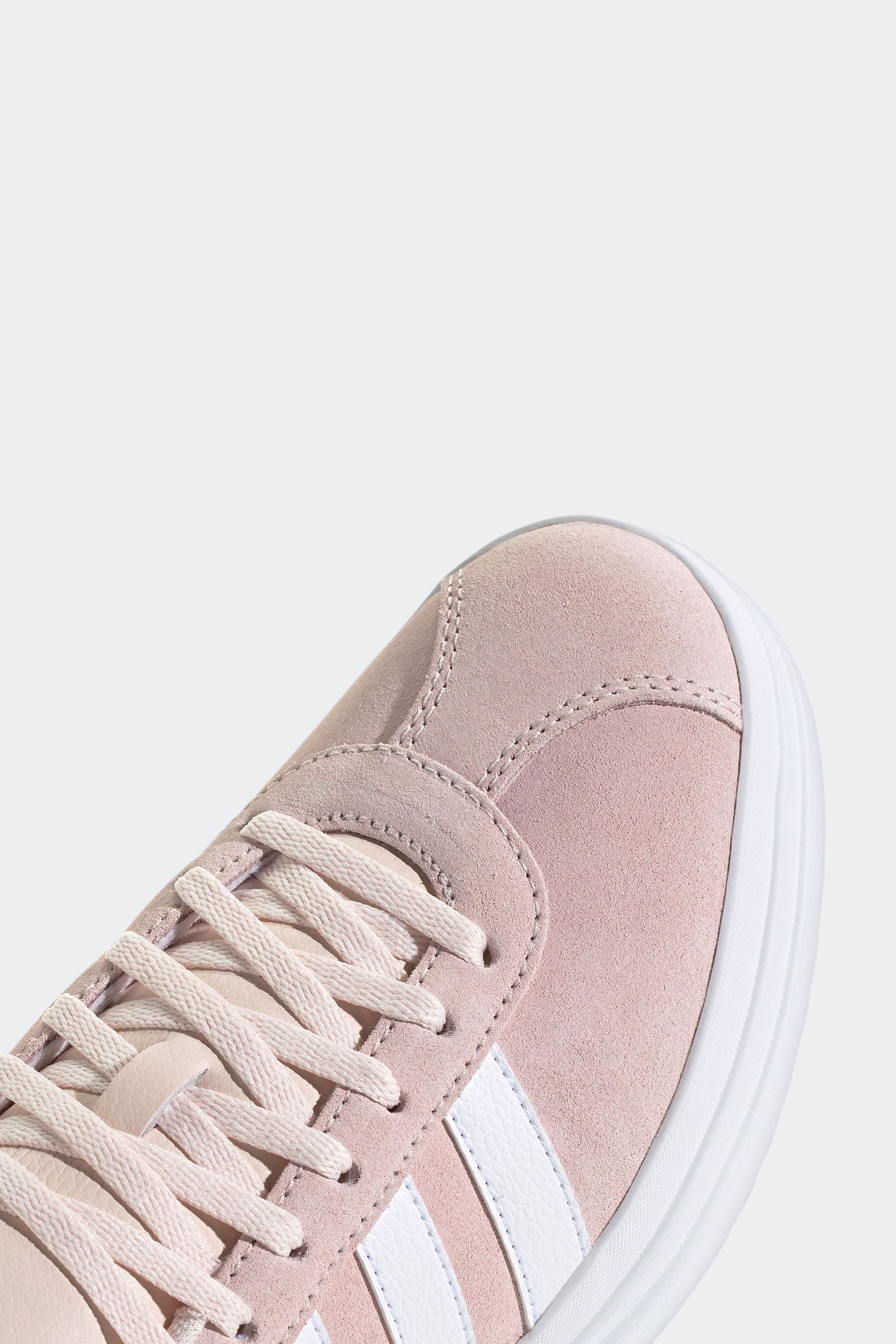 Buy adidas Blush Pink VL Court Bold Trainers from Next Luxembourg