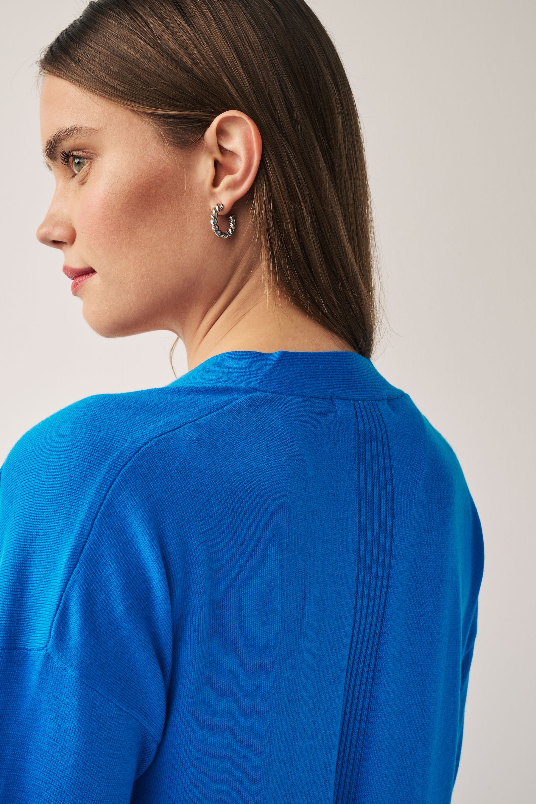 Buy Bright Blue Longline Cardigan from Next United Arab Emirates