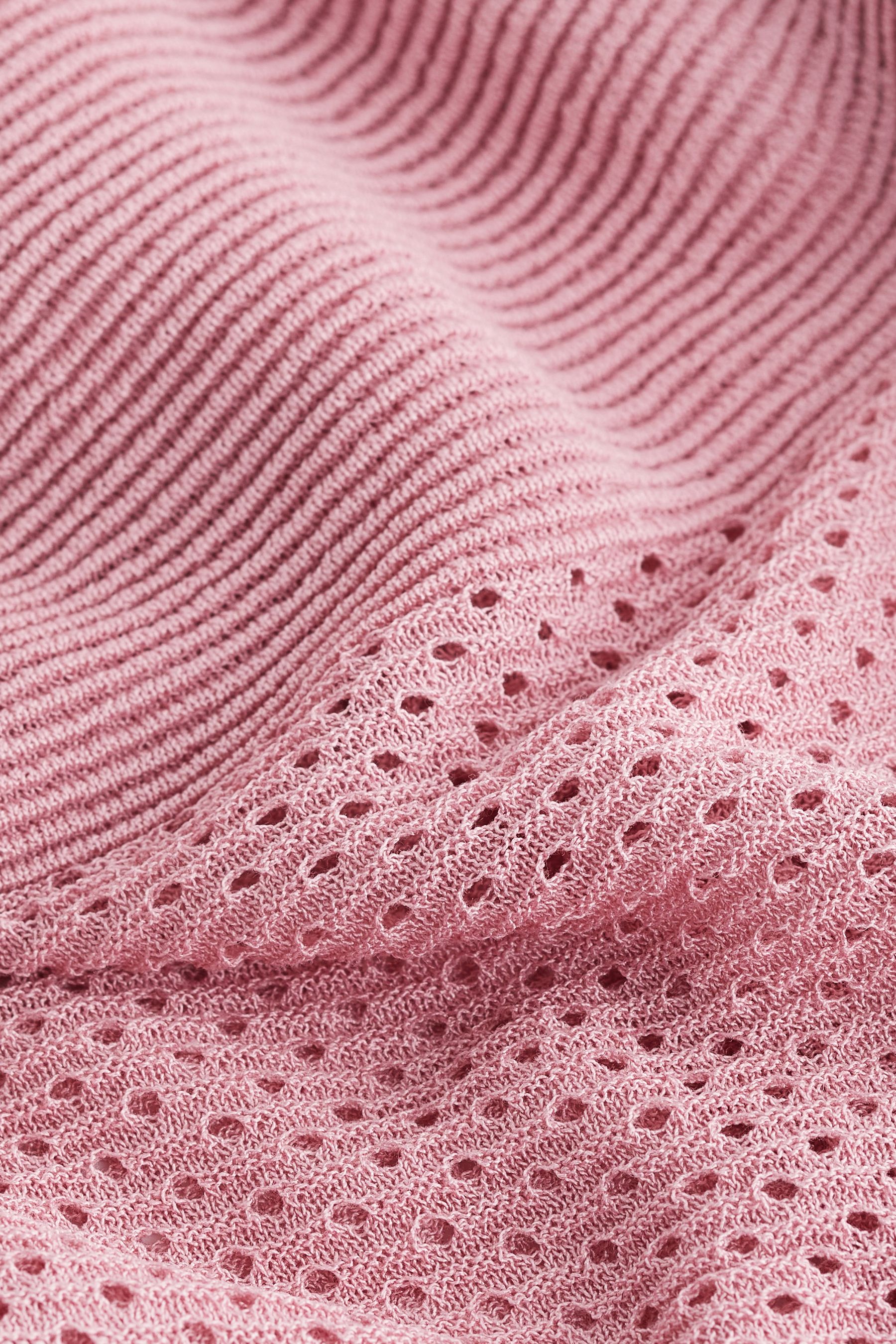 Buy Blush Pink Mesh Stitch Hooded Cardigan from the Next UK online shop