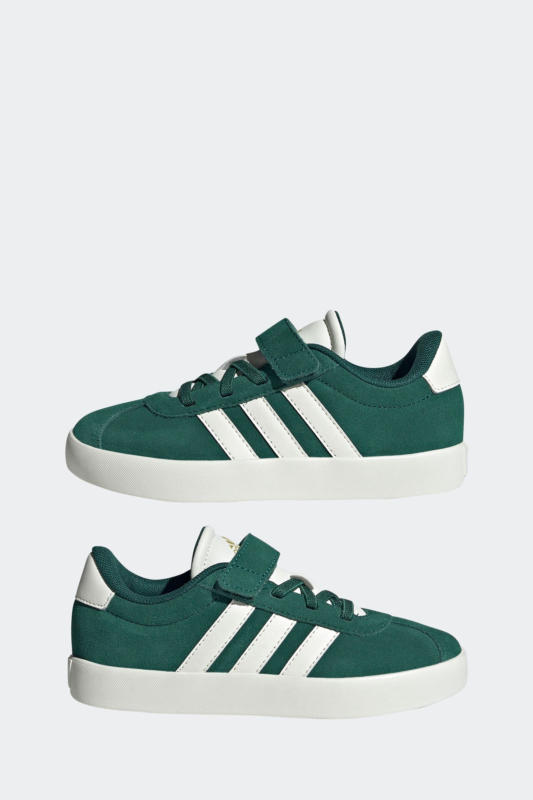 Buy adidas Green Kids VL Court 3.0 Skateboarding Shoes from Next USA