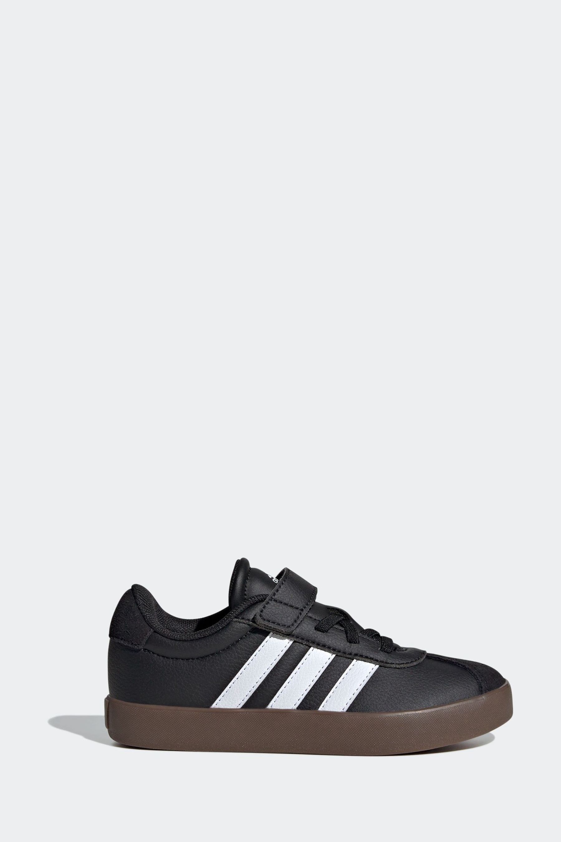 Buy adidas Black White Kids VL Court 3.0 Skateboarding Shoes from Next Singapore