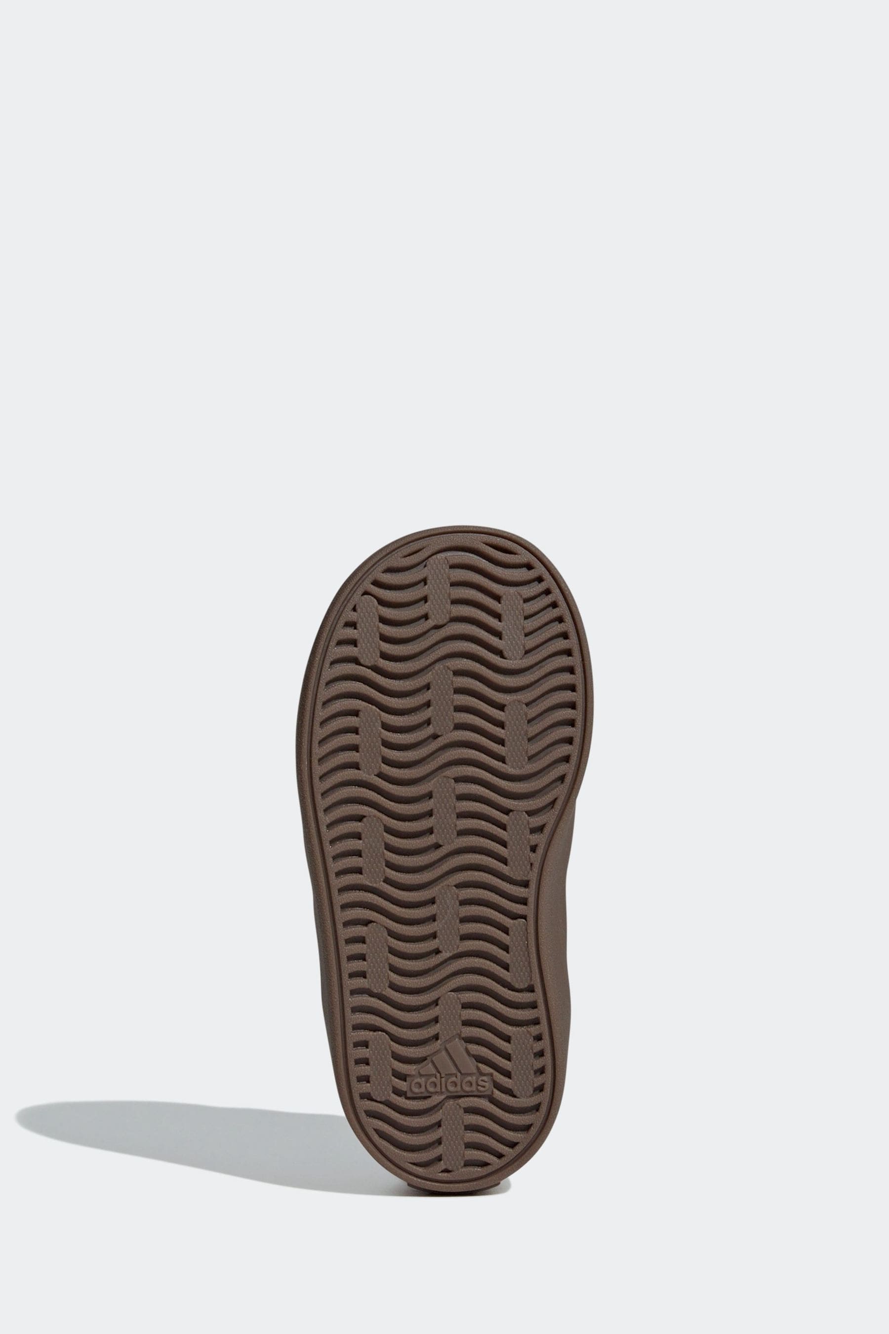 Kids black strap trainers online