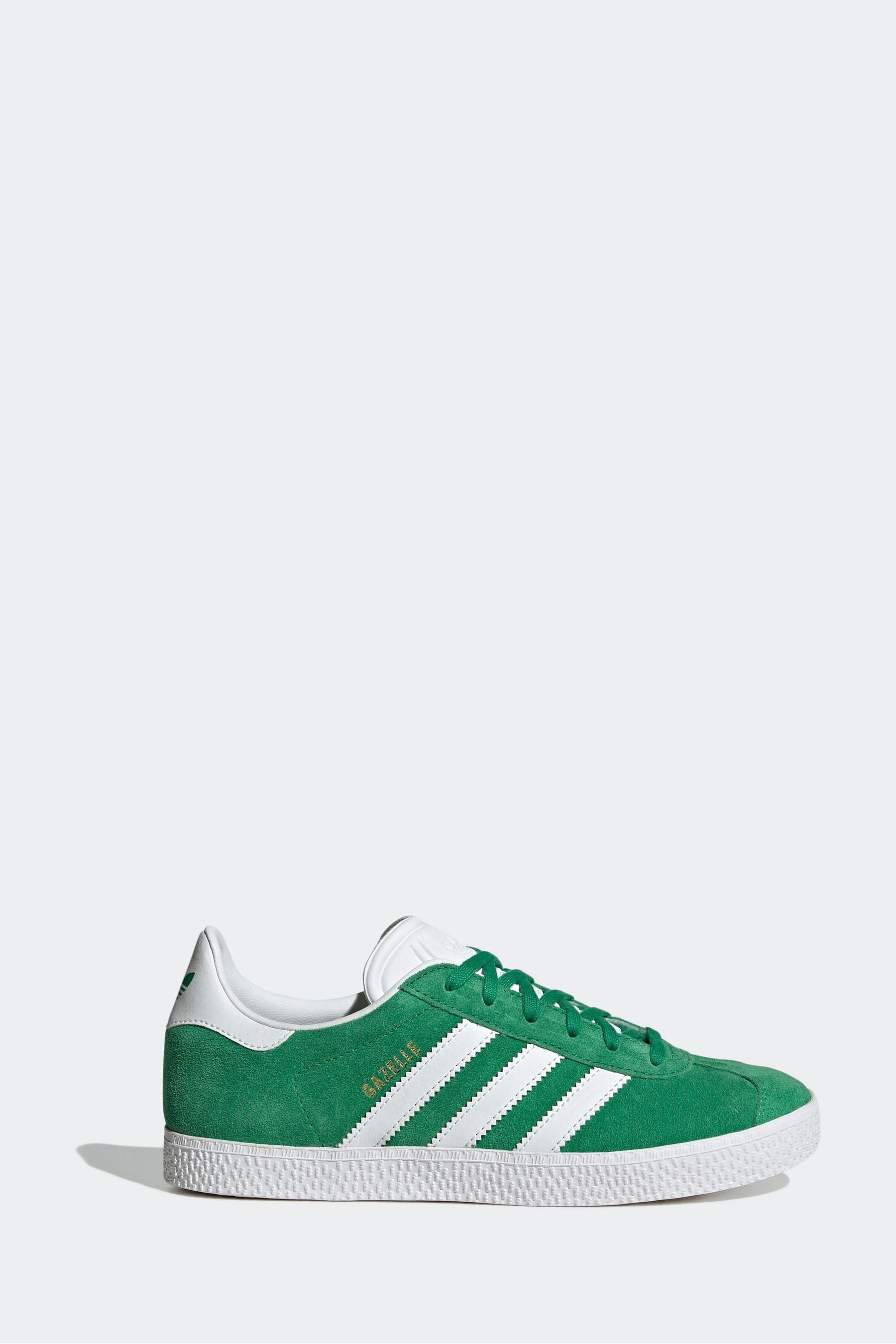 Buy adidas Originals Green White Junior Gazelle Trainers from Next Canada