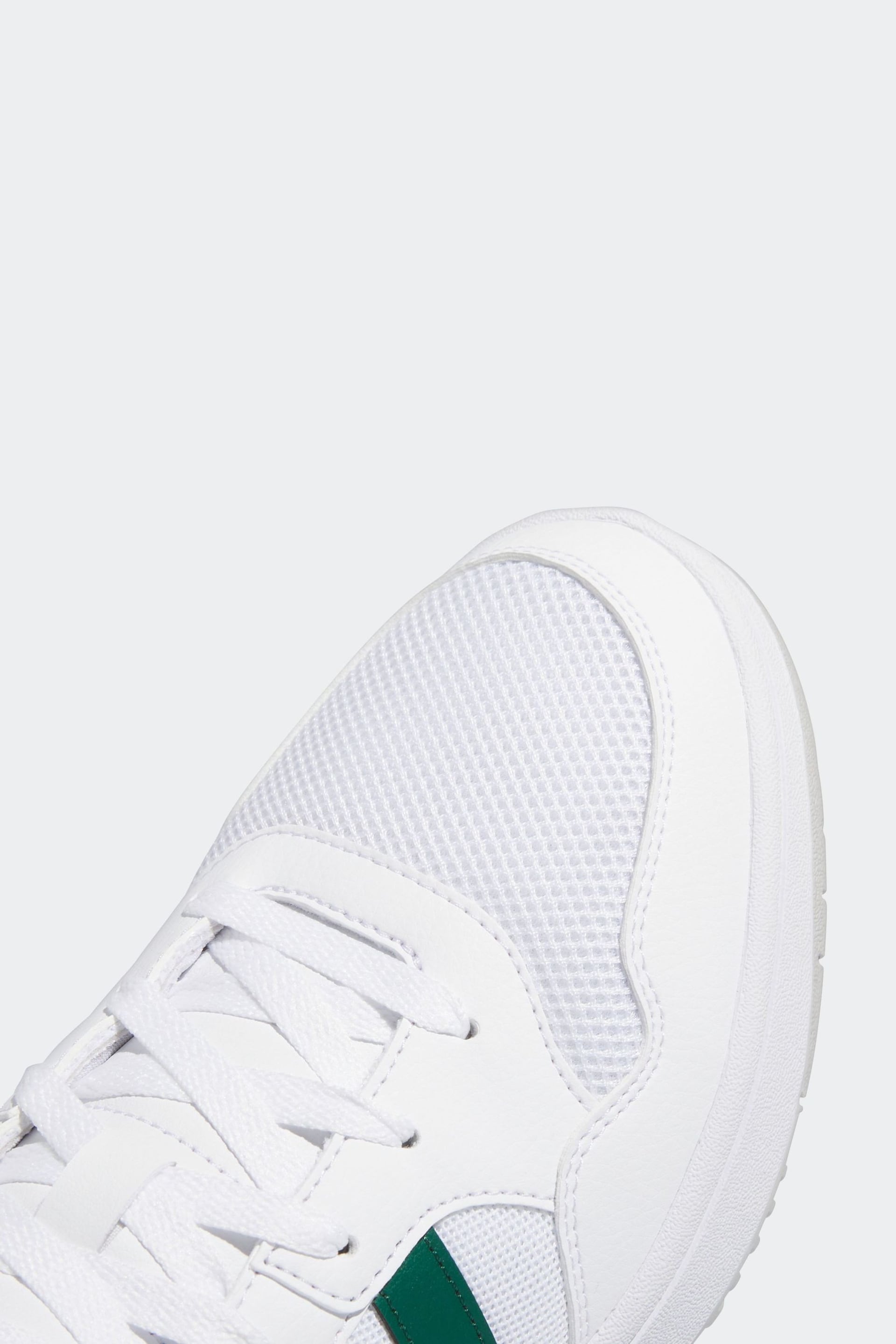 adidas Originals White Hoops 3.0 Summer Trainers - Image 8 of 9