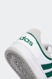 adidas Originals White Hoops 3.0 Summer Trainers - Image 9 of 9