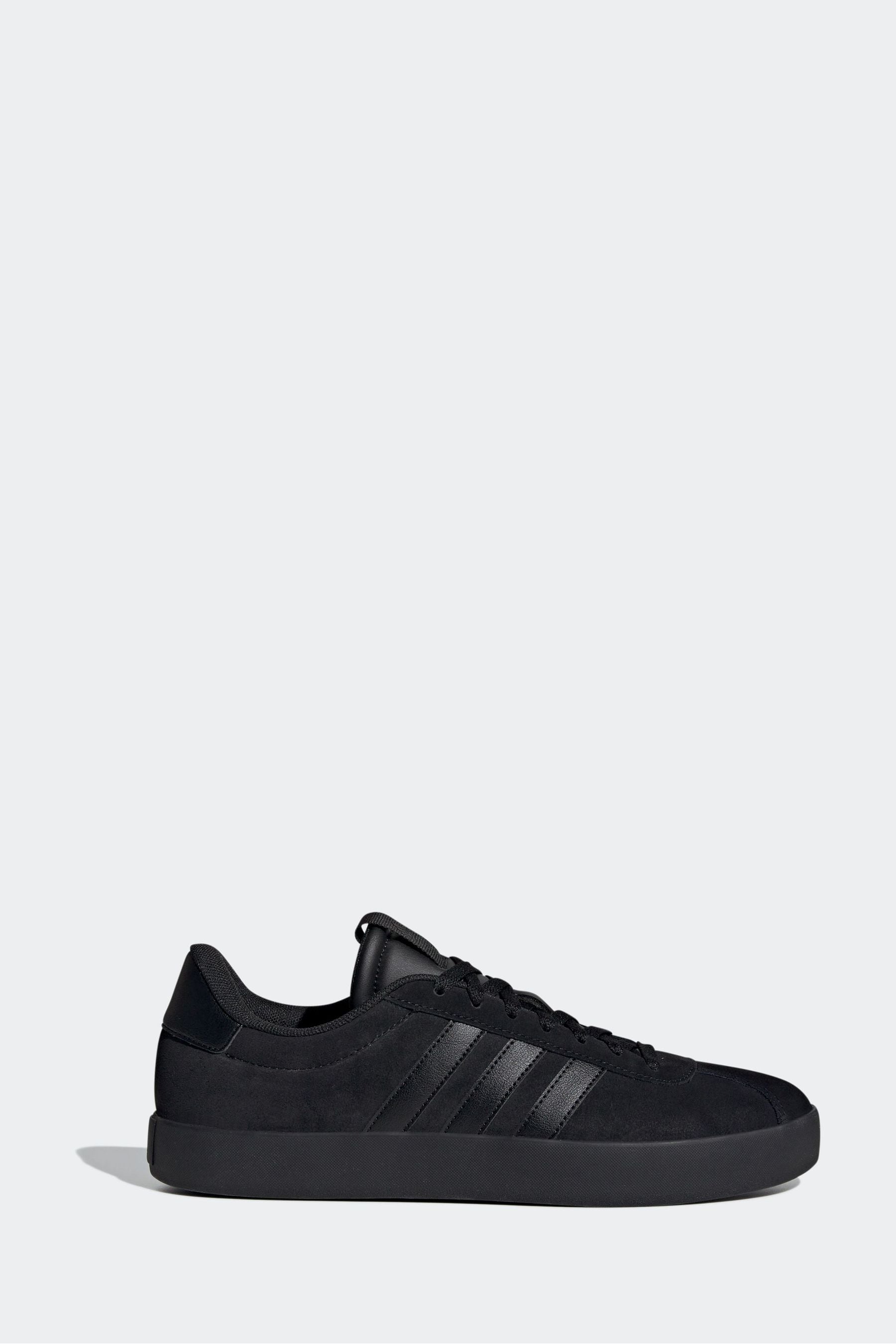 Solid black adidas shoes shop