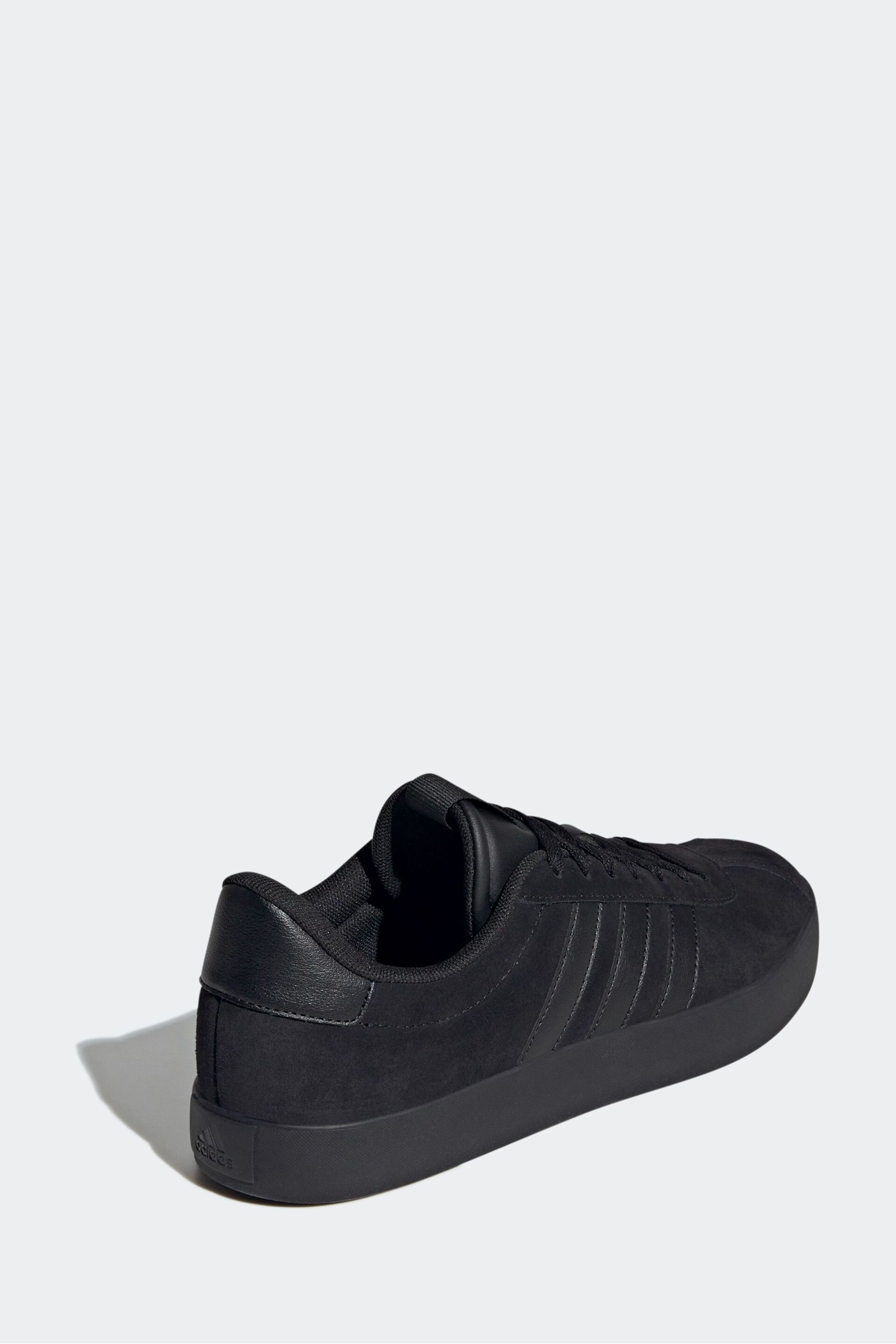 adidas Black VL Court 3.0 Trainers - Image 3 of 9