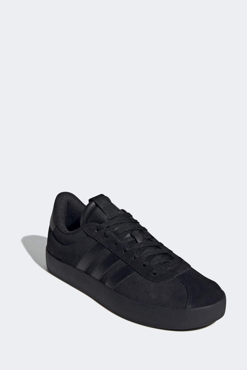adidas Black VL Court 3.0 Trainers - Image 4 of 9