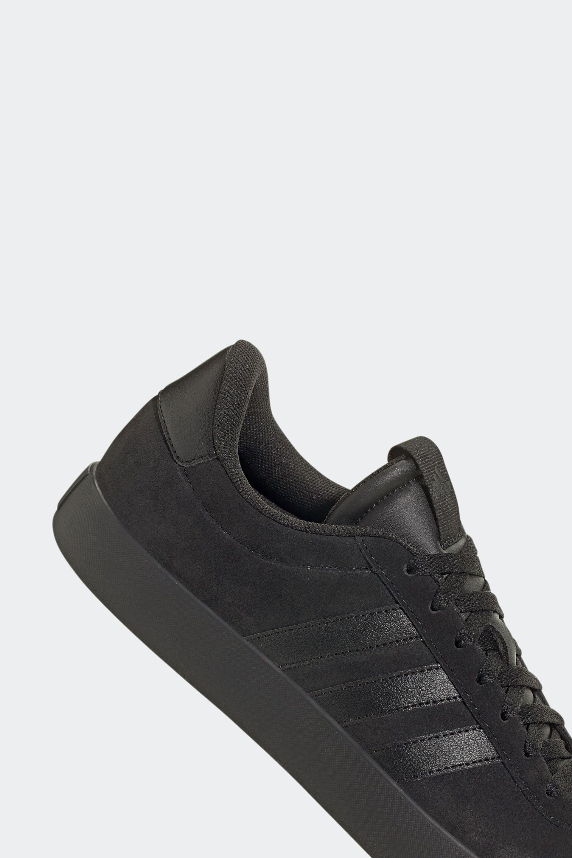 adidas Black VL Court 3.0 Trainers - Image 8 of 9