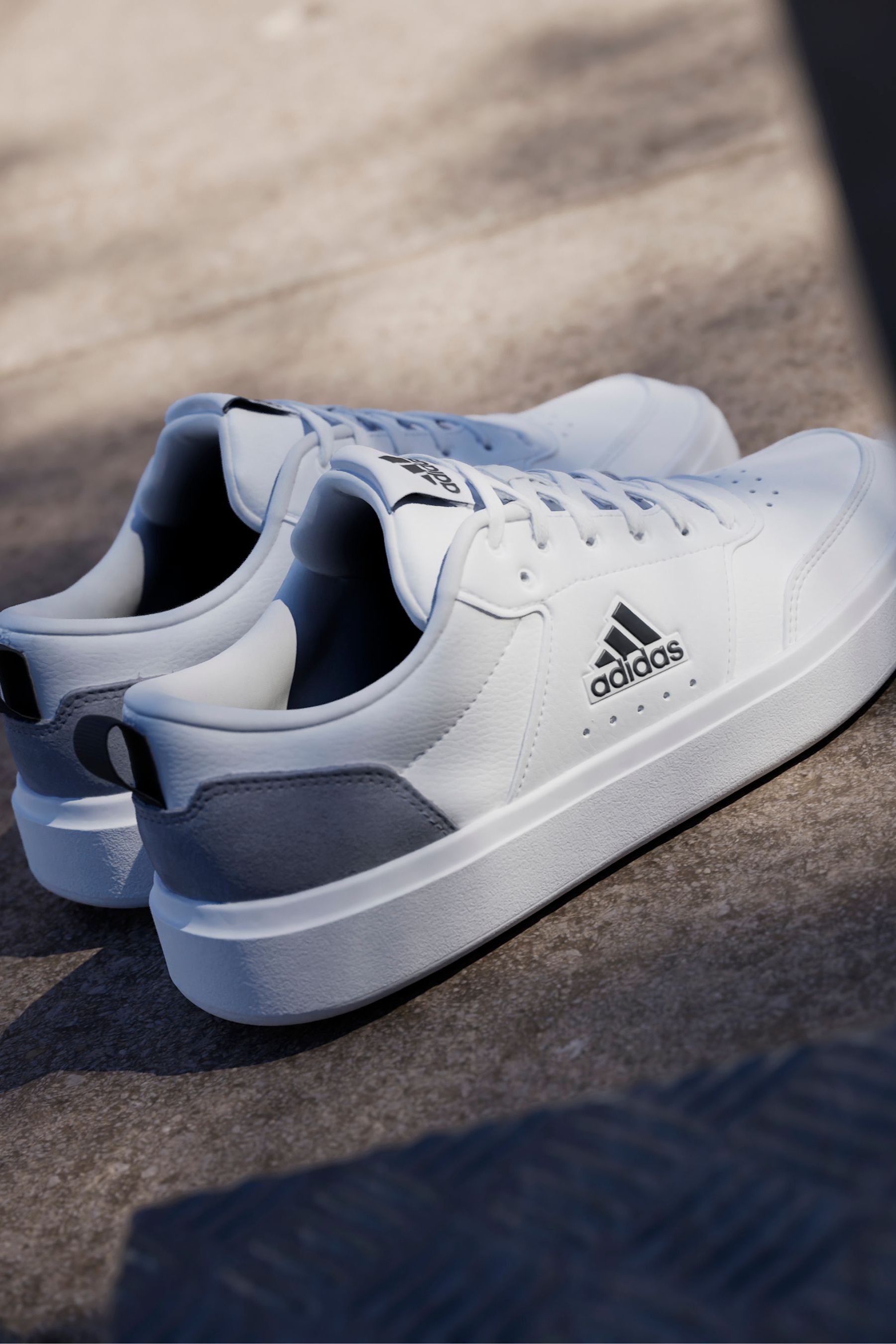Buy adidas OFf White Park Street Trainers from Next Luxembourg