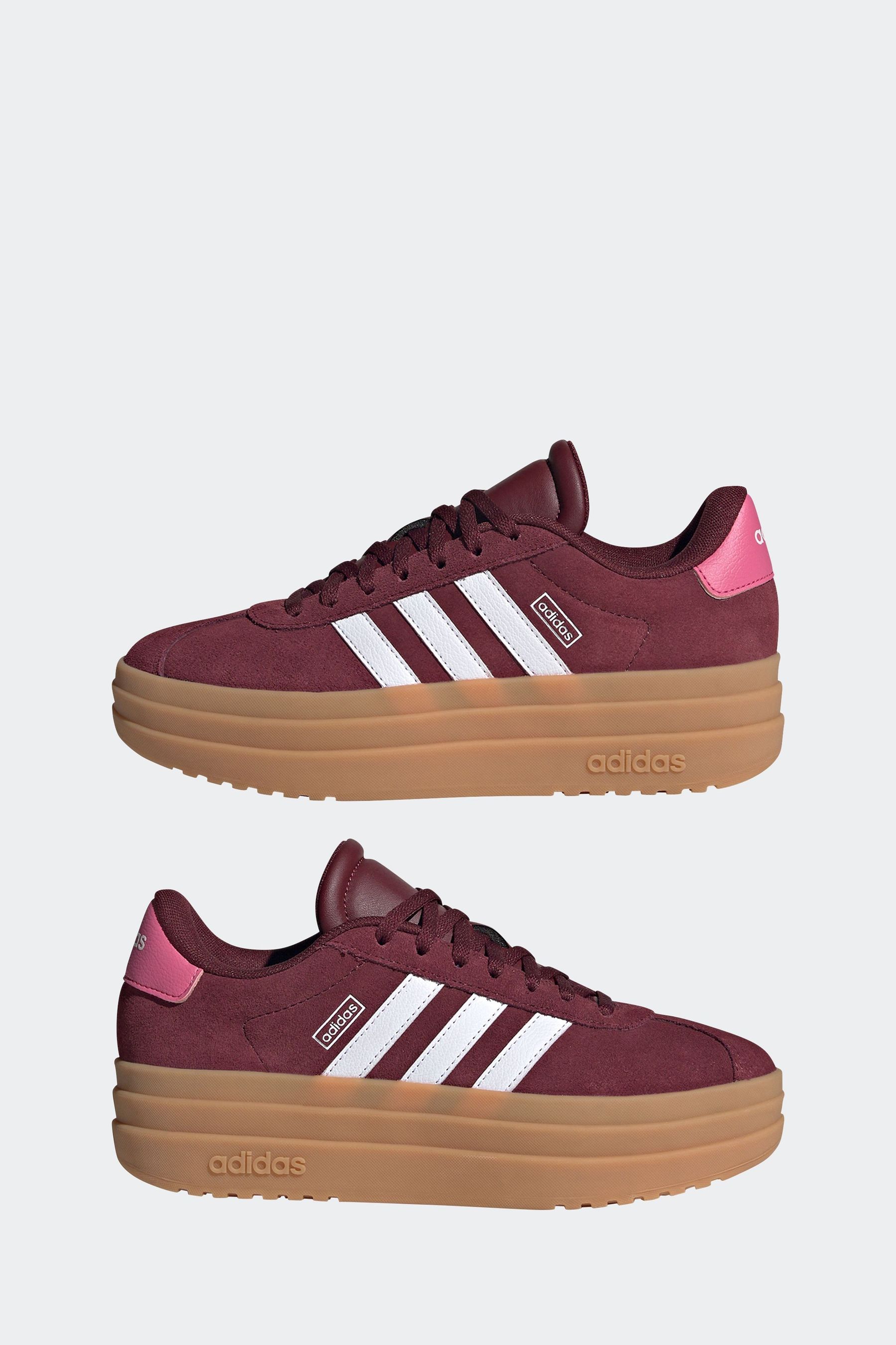 Buy adidas Burgundy Red Kids VL Court Bold Trainers from Next Oman
