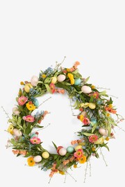 Green Easter Egg Large Floral Wreath - Image 3 of 3