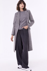 Baukjen Grey Wide Leg Slouch Jeans with Tencel™ - Image 1 of 3